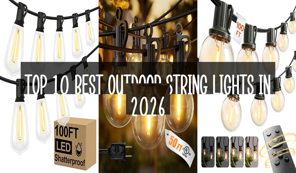 Top 10 Best Outdoor String Lights in 2026